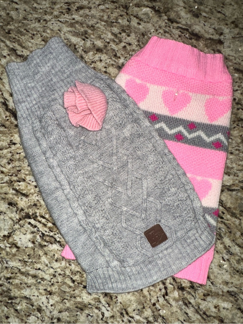 Set of 2 Dog Sweaters